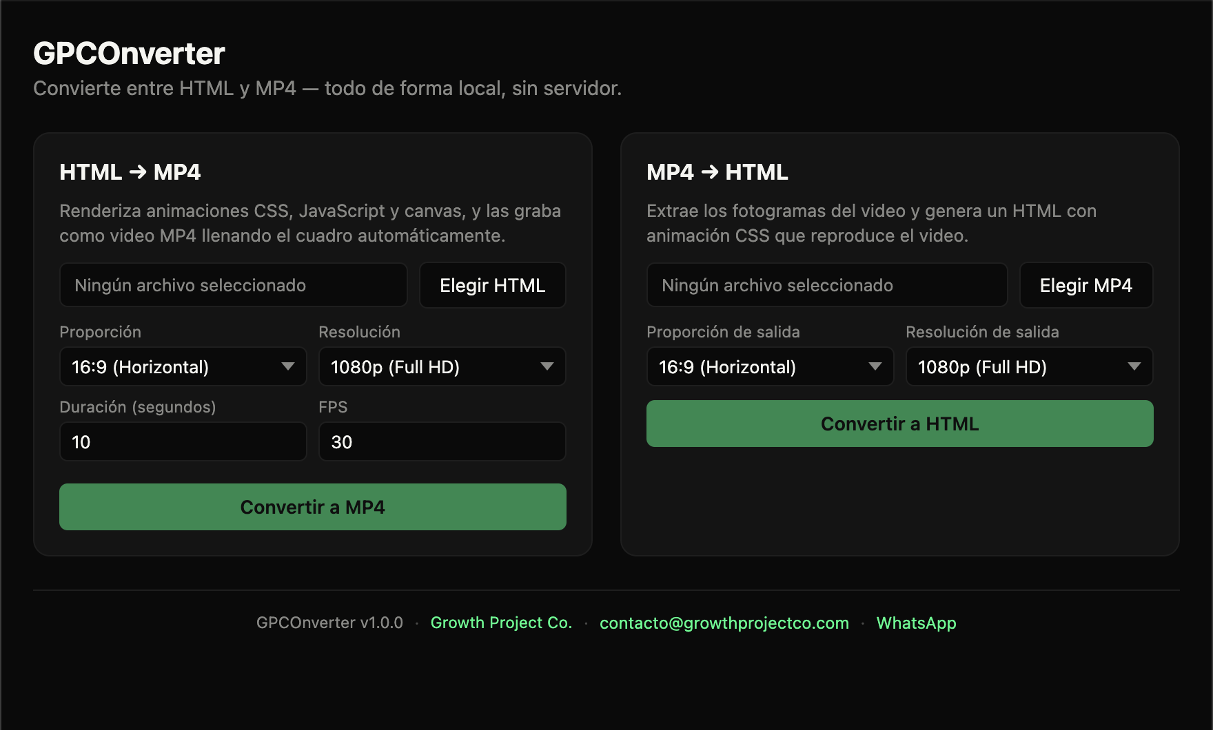 GPCOnverter